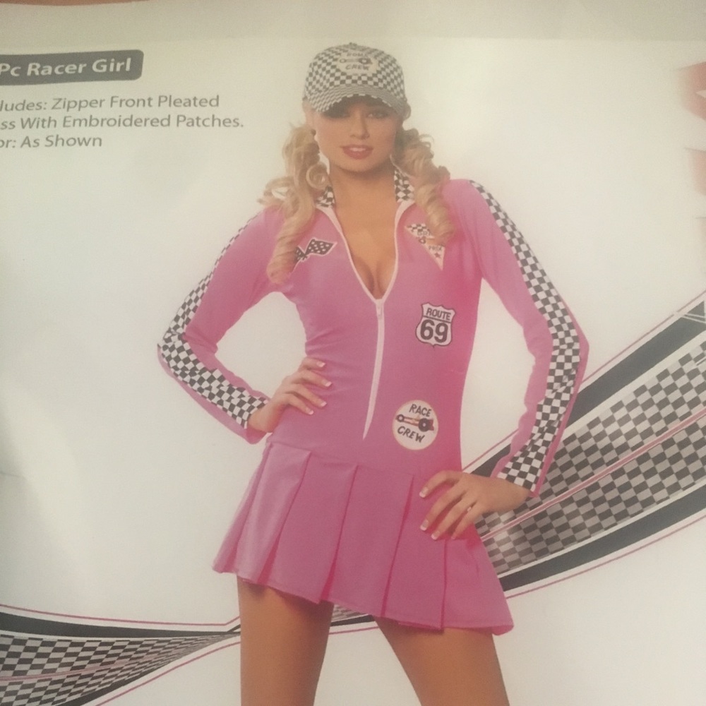 Race car driver Halloween costume